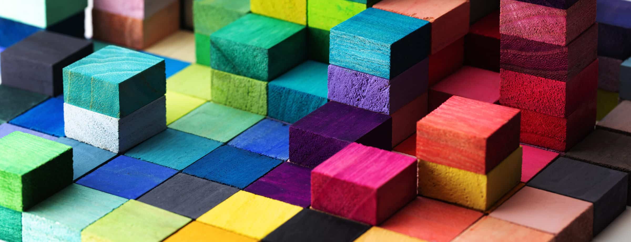 wooden colorful blocks