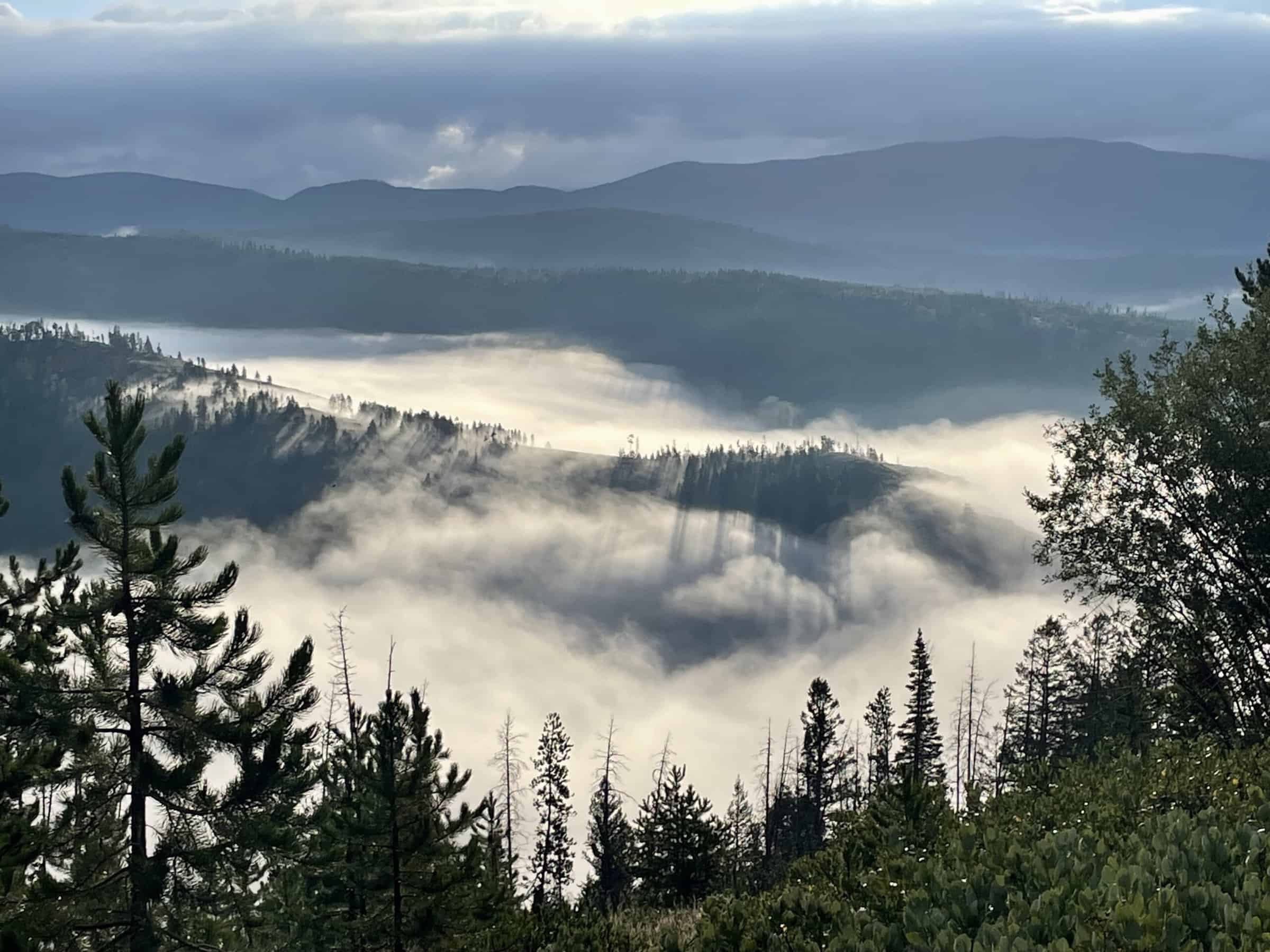 mountain clouds